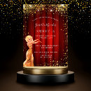 Search for hollywood red carpet sweet 16 invitations Glitter