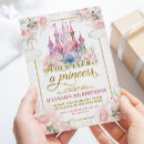 Search for royal birthday invitations Pink princess birthday