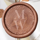 Search for wedding wax seals Initials