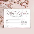 Search for salon business gift certificates Professional
