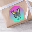 Search for butterfly drawing stickers Colorful