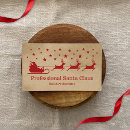 Search for santa claus business cards Sleigh