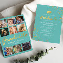 Search for teal and gold graduation Elegant