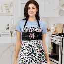 Search for leopard print aprons Script
