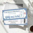 Search for choo choo two birthday invitations Ticket