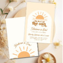 Search for you are my sunshine 1st birthday invitations Boho