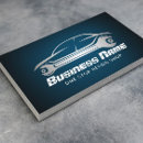 Search for auto parts business cards Mechanic