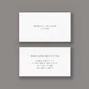 Search for plain business cards Elegant