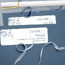 Search for boho chic return address labels Blue