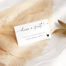 Search for seating place cards Black