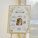 Search for bee first birthday posters Yellow