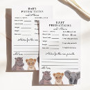 Search for safari baby shower games Baby predictions and advice