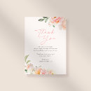 Search for baby in bloom thank you cards Pink flowers