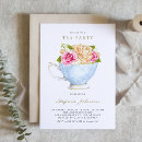 Search for tea invitations Bridal tea party