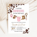 Search for cowgirl invitations Pink
