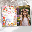 Search for tea birthday invitations Watercolor