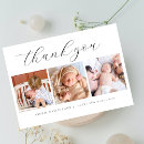 Search for new baby thank you cards Photo collage