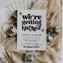 Search for retro wedding invitations Groovy