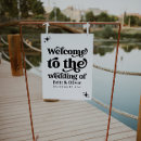 Search for retro wedding signs Boho