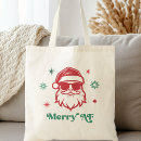 Search for santa tote bags christmas in july