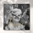 Search for black and white photo photo clocks modern