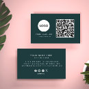 Search for sleek business cards Simple black and white