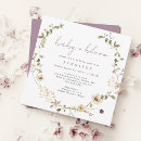 Search for mauve baby shower invitations Modern