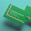 Search for bright business cards Pink