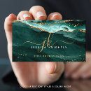 Search for turquoise business cards modern