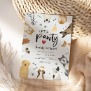 Search for pet party invitations Lets pawty