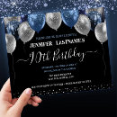 Search for black and blue invitations Stylish