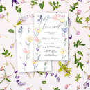 Search for love is sweet bridal shower invitations Flowers