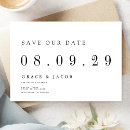Search for non photo wedding save the dates Elegant