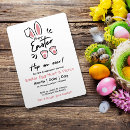 Search for happy easter invitations Minimalist