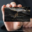 Search for black and gold business cards modern