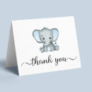 Search for elephant baby shower thank you cards Cute