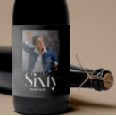 Search for 60th birthday wine labels Modern
