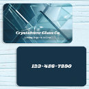 Search for mirror business cards Glass