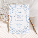 Search for co ed baby boy shower invitations Toile de jouy