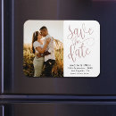 Search for rose gold save the date magnets Minimal