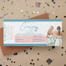 Search for ticket bachelorette party invitations Watercolor