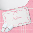 Search for whimsical bath mats Pink