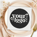 Search for logo napkins Corporate marketing swag