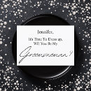Search for groomswoman proposal Elegant