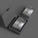 Search for metallic silver business cards Elegant