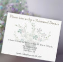 Search for save the date rehearsal dinner invitations Floral