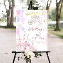 Search for princess welcome signs Magical birthday