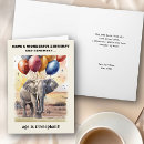 Search for elephant birthday cards Age is irrelephant