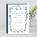 Search for regency era invitations Dusty blue