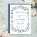 Search for formal dinner invitations Dusty blue